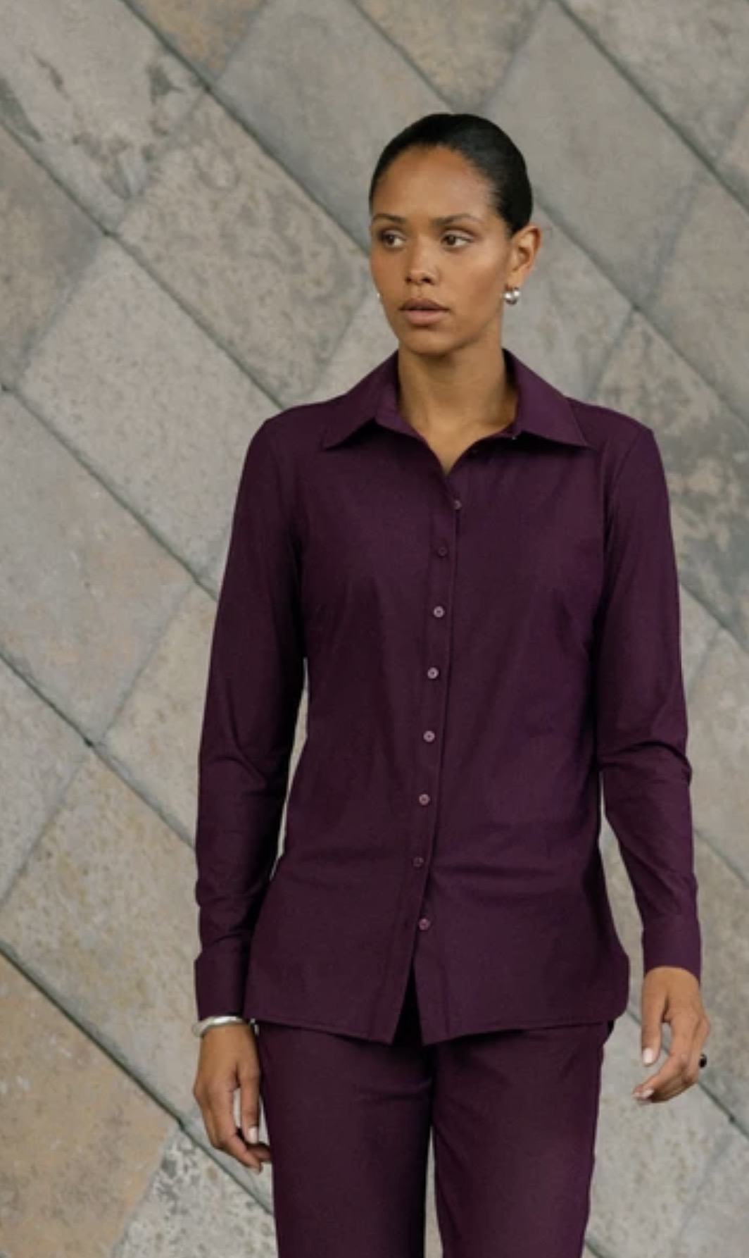 Poppy Blouse van Studio Anneloes in blackberry