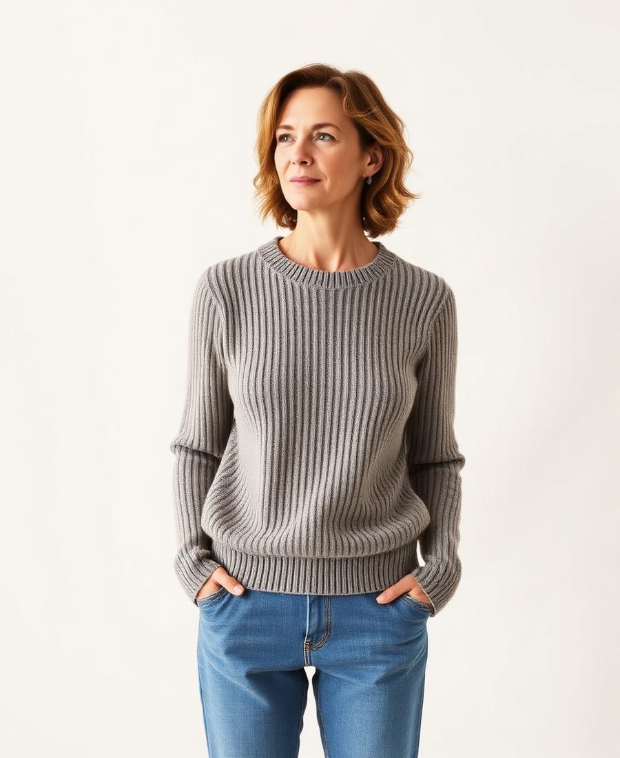 FQNOMAS pullover van FreeQuent met ronde hals
