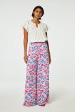 CLT-285-TRS-SS24 Palapa Trousers - Azure Blue/Hot Pink