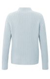 01-000122-409 Trui met Turtleneck - Ice Blue Melange