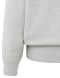 01-000381-409 Pullover met Top - Moonstruck Grey