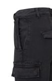 Skinny utility broek in de kleur zwart.