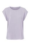 T-Shirt met ronde hals en kapmouwtje van het merk Yaya in de kleur orchid petal purple.