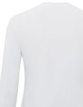 01-719040 T-Shirt met Lange Mouwen - Pure White