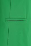 Paspelzak van double breasted oversized travelblazer met reverskraag in de kleur groen.