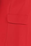 Faux klepzak van de travel blazer van stevig travel kwaliteit met faux klepzakken van het merk Studio Anneloes in de kleur rood.
