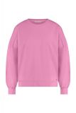 Sweater met blousemouwen met manchetten en ronde hals van het merk Studio Anneloes in de kleur pink.