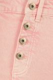 Flared denim broek van het merk Studio Anneloes met knoopdetails in de kleur blush.