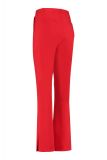 Flair travelbroek met elastieken tailleband van het merk Studio Anneloes in de kleur rood.