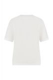 T-Shirt van het merk Studio Anneloes met front print in de kleur off white.