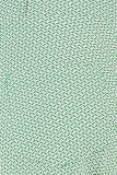 Travelbroek met elastieken tailleband met riemlussen, all-overprint, achterzakken en een beisje langs de zijnaden in de kleur off white/green.