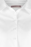 Loose fit poplin blouse met geplooide mouwen en elastieken boordje van het merk Studio Anneloes in de kleur white.
