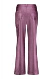 Nepleren broek van Studio Anneloes met cargozak op bovenbeen in de kleur paars.