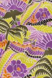 Viscose top met hoge hals met strikdetail in multi color palm print van het merk Studio Anneloes