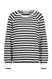 Gestreepte trui van het merk Studio Anneloes in de kleur zwart/wit.