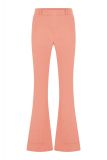 Flairbroek van travelkwaliteit met elastieken tailleband met riemlusjes en steekzakken van het merk Studio Anneloes in de kleur dusty pink.