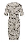 09973, simplicity paisley sl dress, off white, clay, studio anneloes