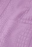 Open blazer met grote steekzakken en bijpassend strikceintuur van het merk Studio Anneloes in de kleur roze.