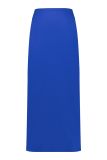 Maxi rok van travelkwaliteit met rijgkoord van het merk Studio Anneloes in de kleur blauw.