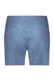 Kort broekje met elastieken tailleband en steekzakken met knopen van het merk Studio Anneloes in de kleur blauw.