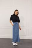 11017 Chloe Maxi Rok - Mid Jeans