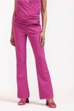 flair broek, travel kwalitiet, elastieken tailleband, studio anneloes, roze