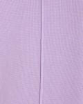 Gebreide pullover van het merk Freequent met driekwart mouwen met ribgebreide boorden en een ronde hals in de kleur lavendula.