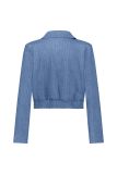 11724 Ruby Pinstripe Blazer - Denim Blue