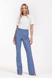 11725 Flair Pinstripe Trousers - Denim Blue