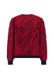 11785 June Zebra Pullover - Dark Blue/Red