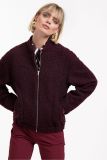 11961 Lies Bomber Jacket - Blackberry