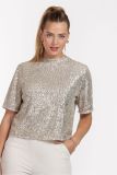 12035 Princess Sequins Top - Goud