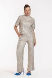 12037 Tracey Sequins Trousers - Goud