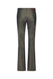 12067 Flair Gold Denim Trousers - Goud