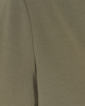 T-Shirt van het merk Freequent met V-hals en korte mouwen in de kleur deep lichen green.