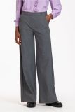 12118 Luz Grey Melee Trousers - Grey Melange