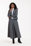 12119 Idani Grey Melee Blazer - Grey Melange