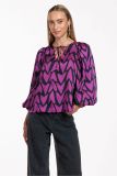 12196 Philou 2way Love Top - Black/Magenta