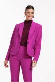 12202 Felici bnd Structure Blazer - Magenta