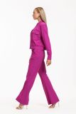 12207 Michelle Tape Jacket - Magenta