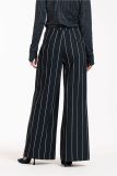 12214 Colette Stripe Trousers - Black/Kit