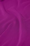 12254 Nadia Shiny Pullover - Magenta