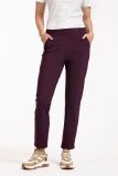 12270 Anna Bonded Trousers - Blackberry