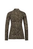 dierenprint, travelblouse, blouse, bloes, leopardprint, studio anneloes