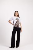 12327 Klaasje Panther T-Shirt - White