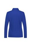 blouse, bloes, travelstof, travel kwaliteit, blauw, studio anneloes