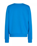 Sweater van het merk Freequent met de tekst West Coast op de voorkant in de kleur french blue.