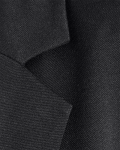 Blazer van het merk Freequent met reverskraag, knoopsluiting, klepzakken en lange mouwen met knopen aan de mouwuiteinden in de kleur zwart.