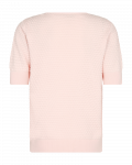 T-Shirt met korte mouwen van het merk Freequent met noppenstructuur in de kleur marys rose.