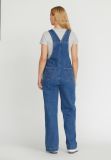 17036 Onea Denim Jumpsuit - Mid Blue Wash